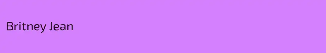 Britney Jean